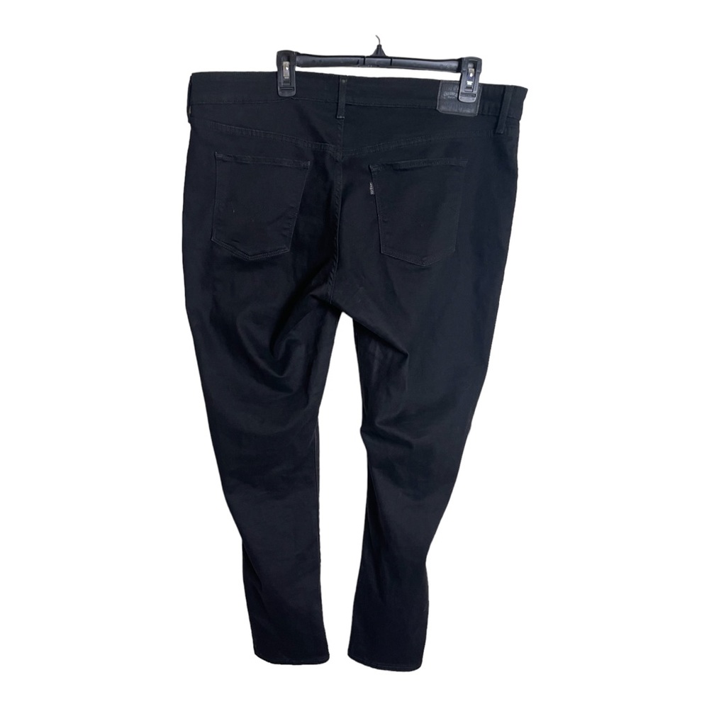Levi’s 711 Black Denim Jeans Size 20W - Picture 2 of 10